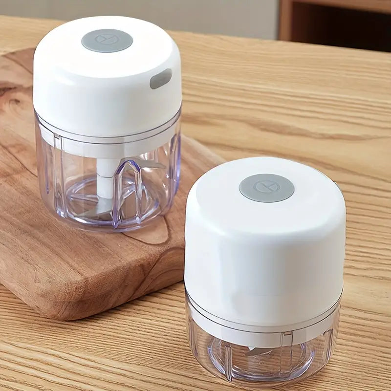 Cop Rose Mini Rechargeable Garlic Chopper & Meat Grinder, Compact Food Processor for Garlic, Onion, Nuts & More