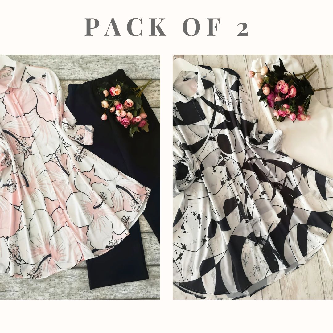 Pack Of 2 Heavy Kurti With Palazzo