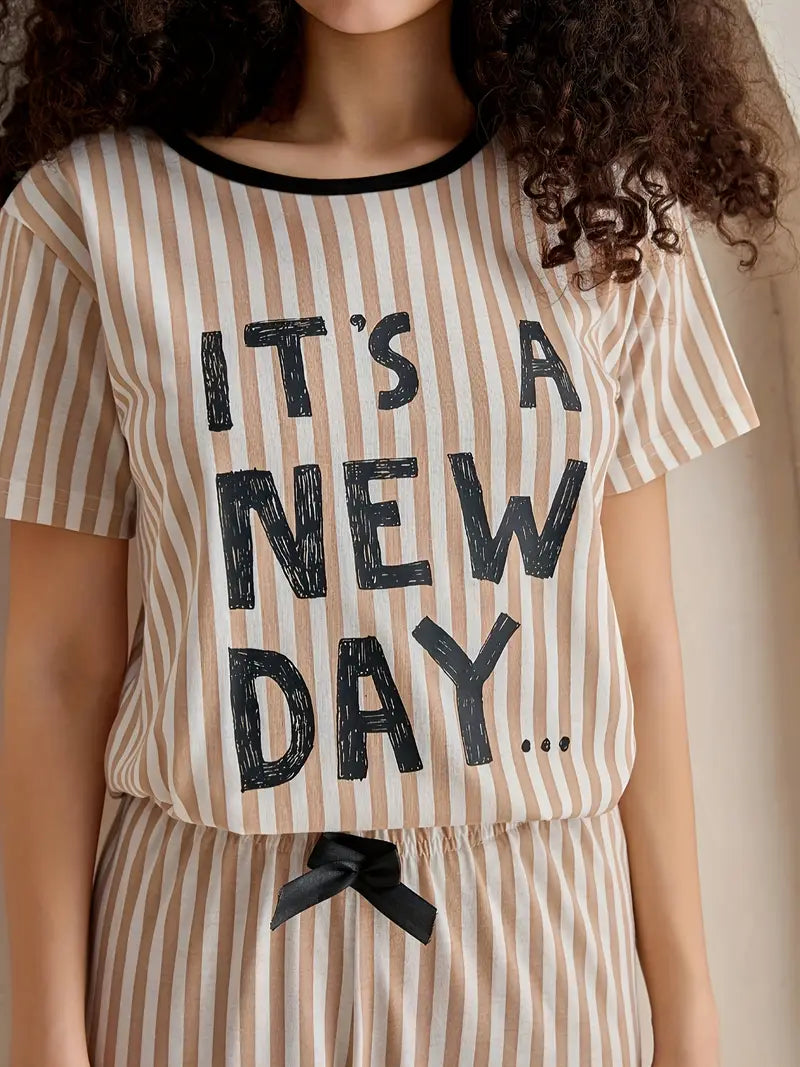 Outside Cozy Cartoon Print Home & Streetwear (Pack of 3)