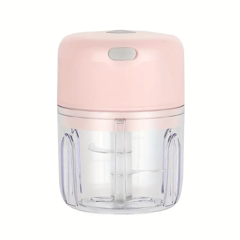Cop Rose Mini Rechargeable Garlic Chopper & Meat Grinder, Compact Food Processor for Garlic, Onion, Nuts & More