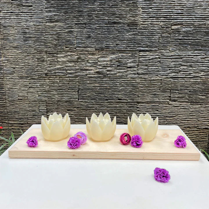 LED Lotus Candles Sets