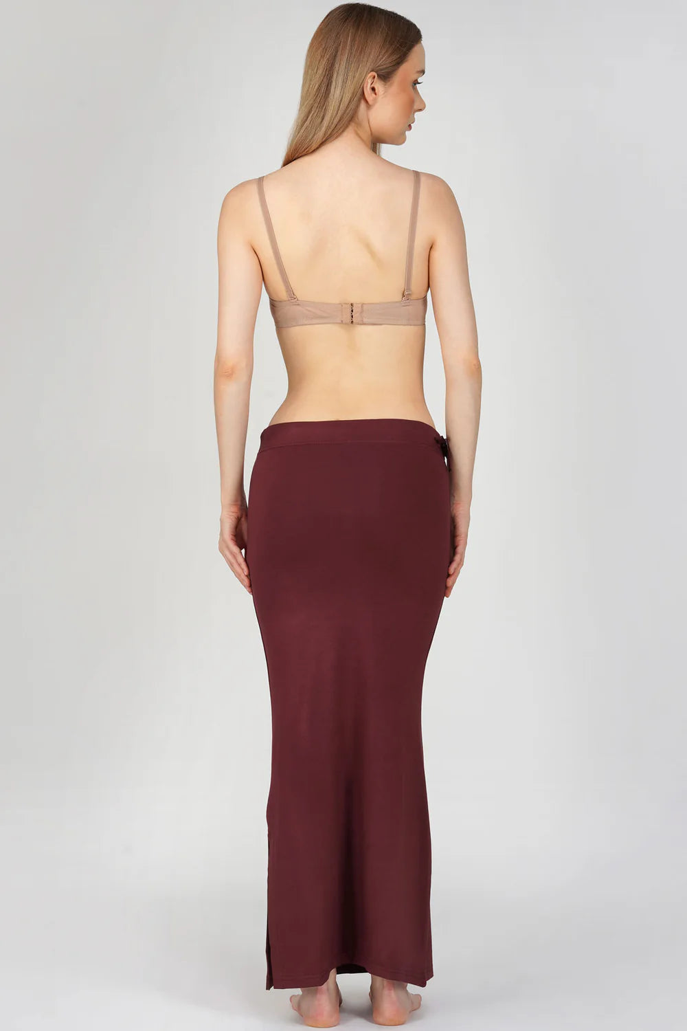 Everyday saree Shapewear Mahogany Red