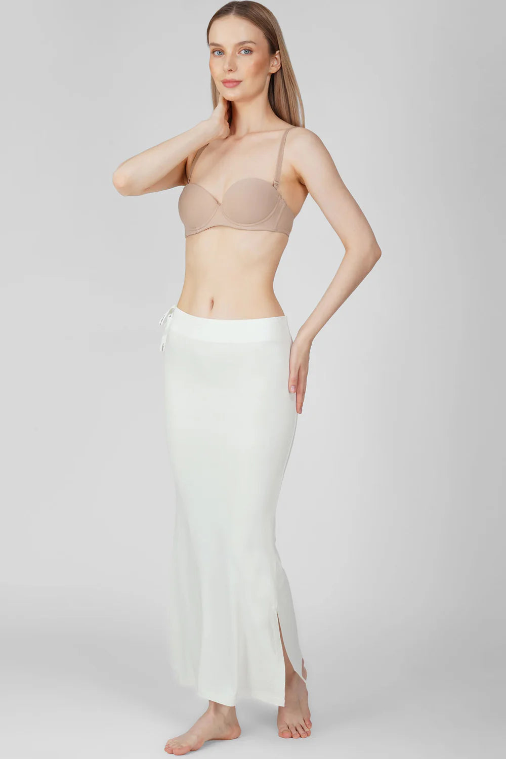 Everyday saree Shapewear white