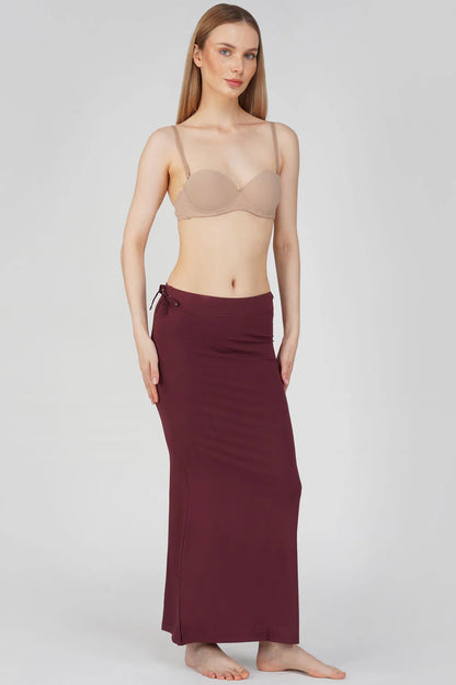Everyday saree Shapewear Mahogany Red