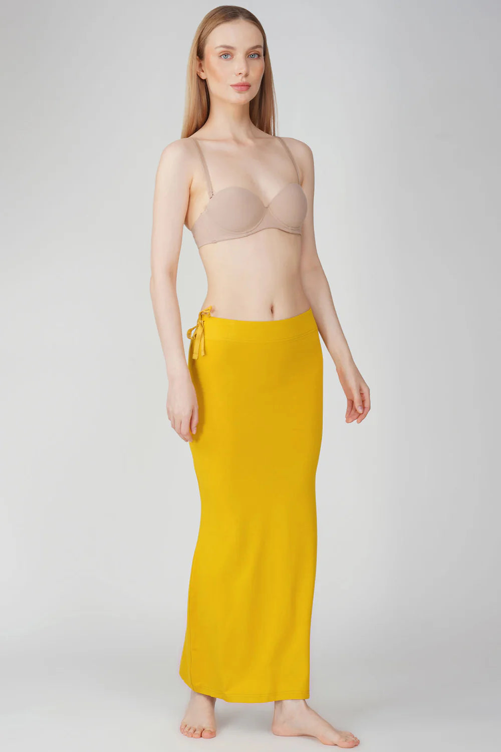 Everyday saree Shapewear Metallic gold