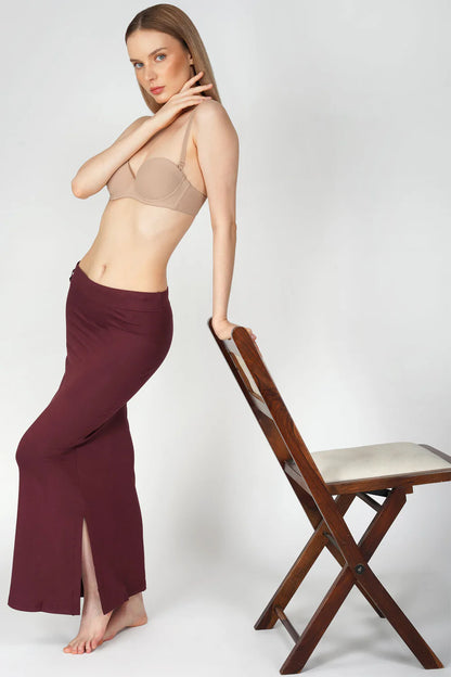 Everyday saree Shapewear Mahogany Red