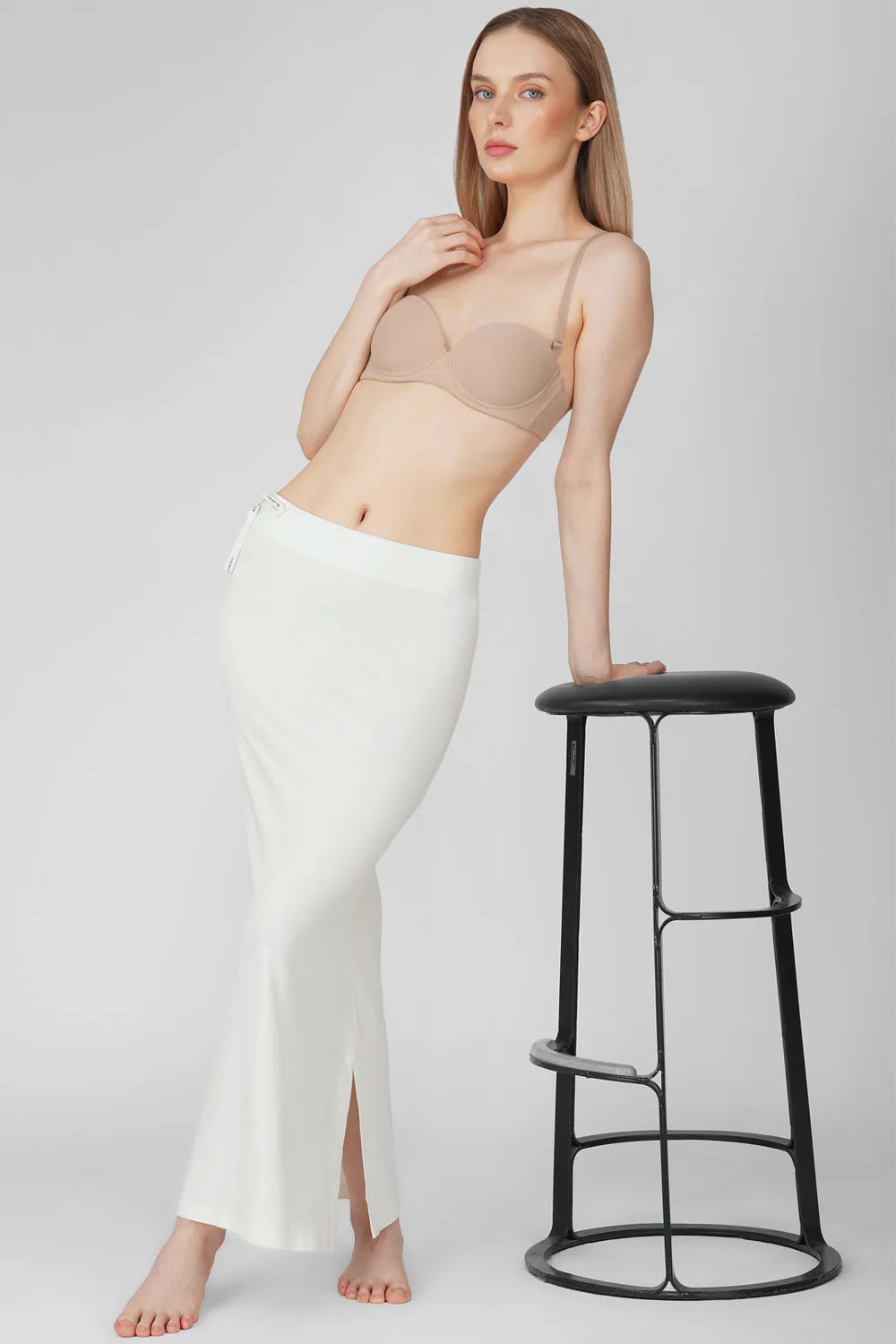 Everyday saree Shapewear white