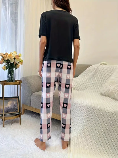 Outside Cozy Cartoon Print Home & Streetwear (Pack of 3)