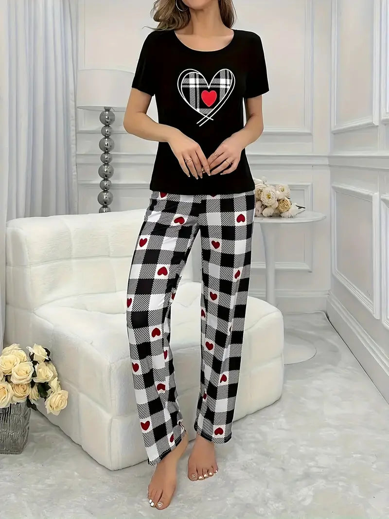 Outside Cozy Cartoon Print Home & Streetwear (Pack of 3)