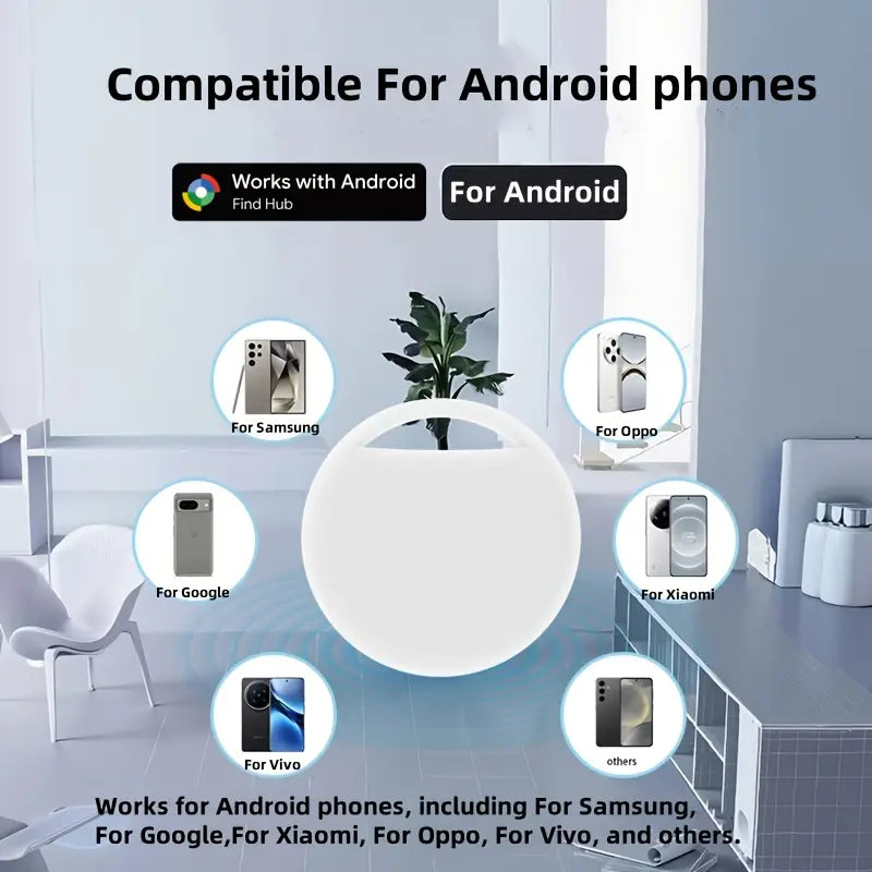 RSH Smart GPS Tracker – Real-Time Asset Tracker for Cars, Keys, Bags & Wallets, Android Compatible