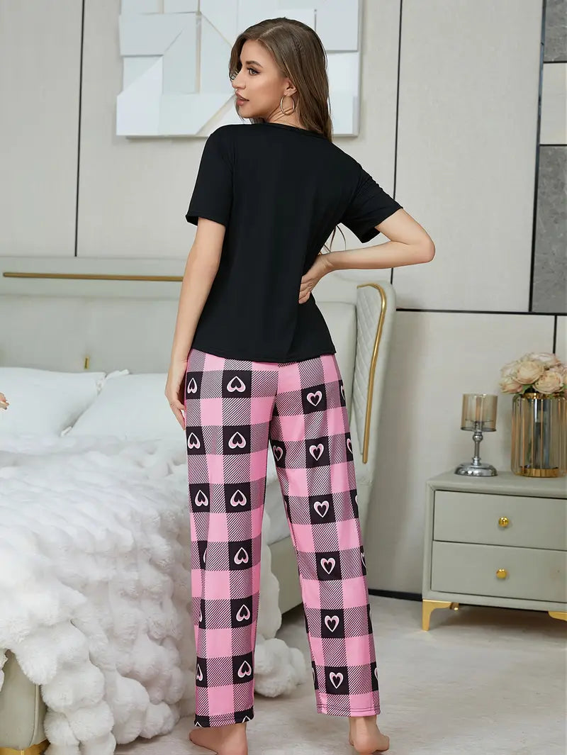 Outside Cozy Cartoon Print Home & Streetwear (Pack of 3)