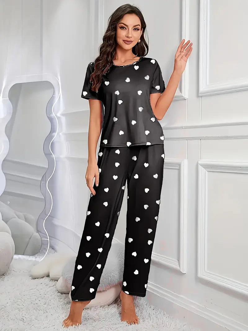 Outside Cozy Cartoon Print Home & Streetwear (Pack of 3)