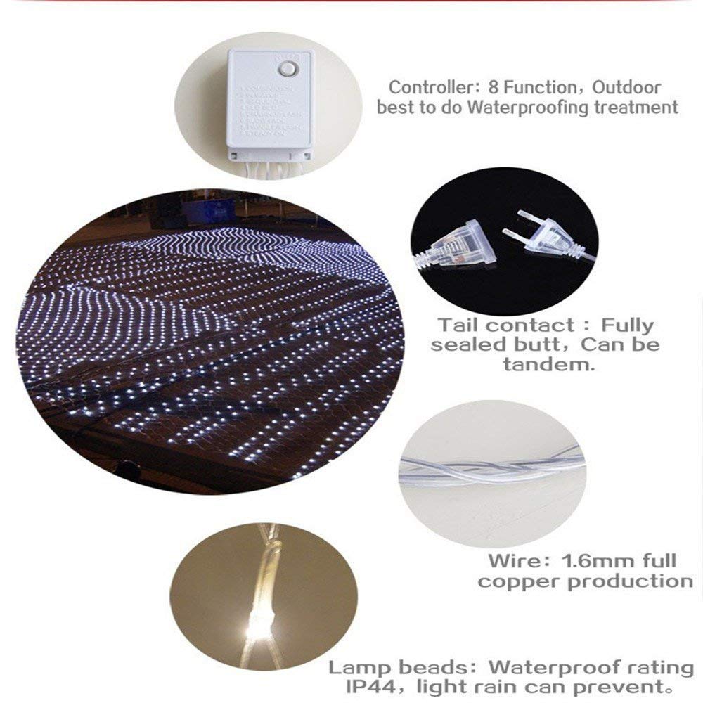Led Net Mesh String Lights