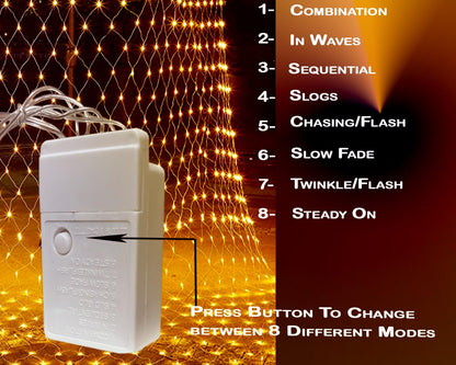 Led Net Mesh String Lights
