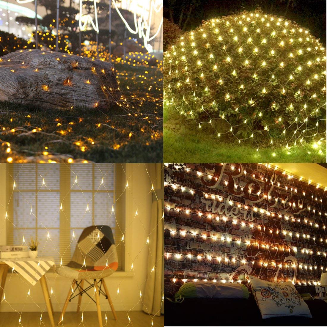 Led Net Mesh String Lights