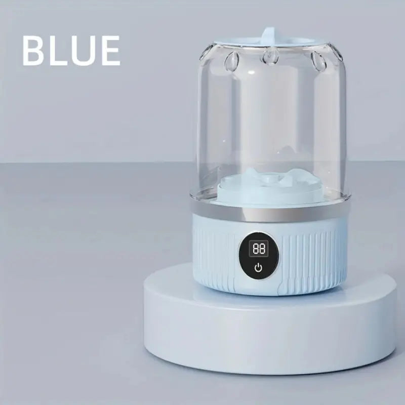 Portable Automatic Washing Machine, Rechargeable Mini Washer for Travel & Home Use