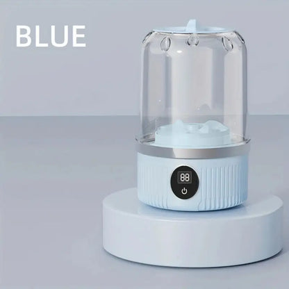 Portable Automatic Washing Machine, Rechargeable Mini Washer for Travel & Home Use