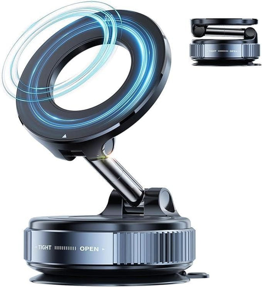 Phone Holder Vacuum Suction Magnetic Bracket