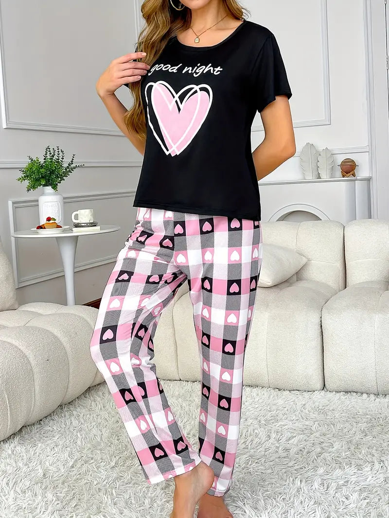 Outside Cozy Cartoon Print Home & Streetwear (Pack of 3)