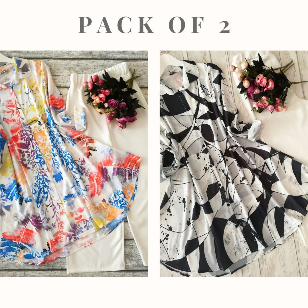 Pack Of 2 Heavy Kurti With Palazzo