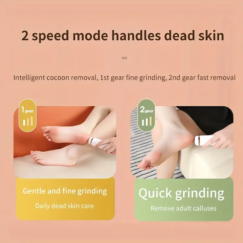Rechargeable Cordless Electric Foot Massager with Heat & Adjustable Pressure