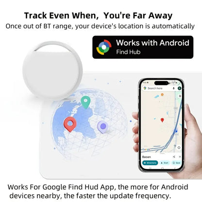 RSH Smart GPS Tracker – Real-Time Asset Tracker for Cars, Keys, Bags & Wallets, Android Compatible