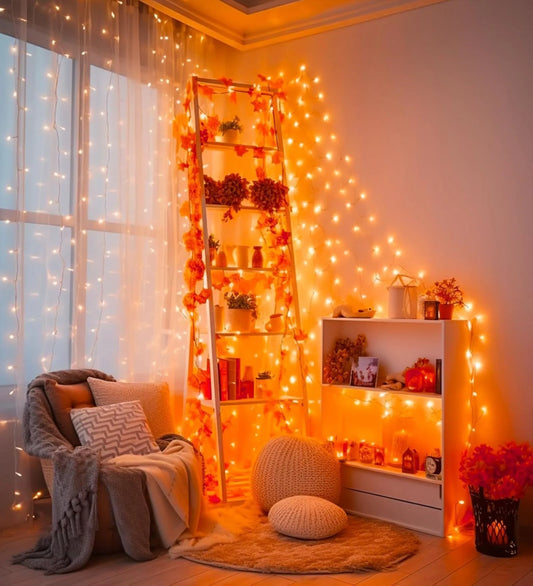 Assorted 15 Mtrs Rice LED String Light(Pack of 3)