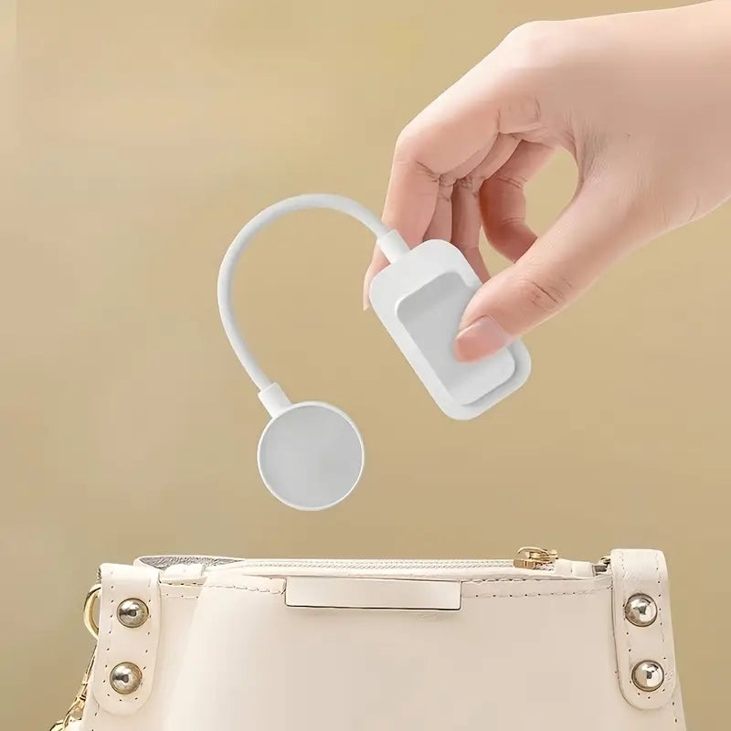 Portable Mini Clip-On Night Light, Battery-Powered Book Lamp with 3 Color Modes