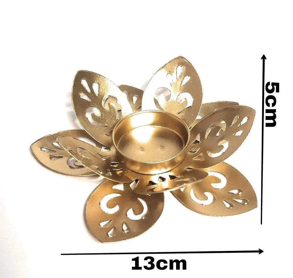 Lotus Shape Diya for Puja