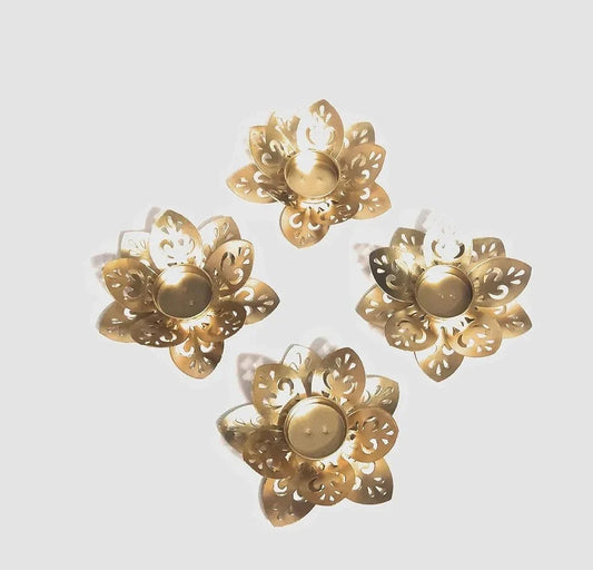 Lotus Shape Diya for Puja