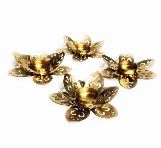 Lotus Shape Diya for Puja