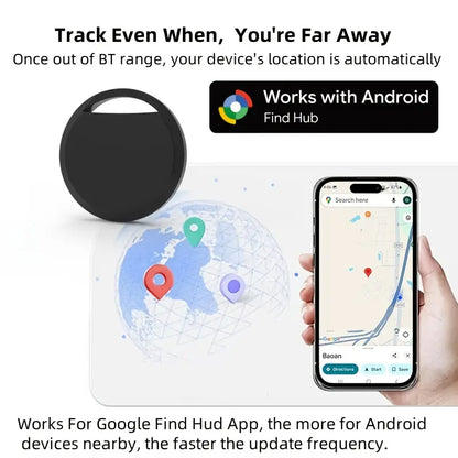 RSH Smart GPS Tracker – Real-Time Asset Tracker for Cars, Keys, Bags & Wallets, Android Compatible